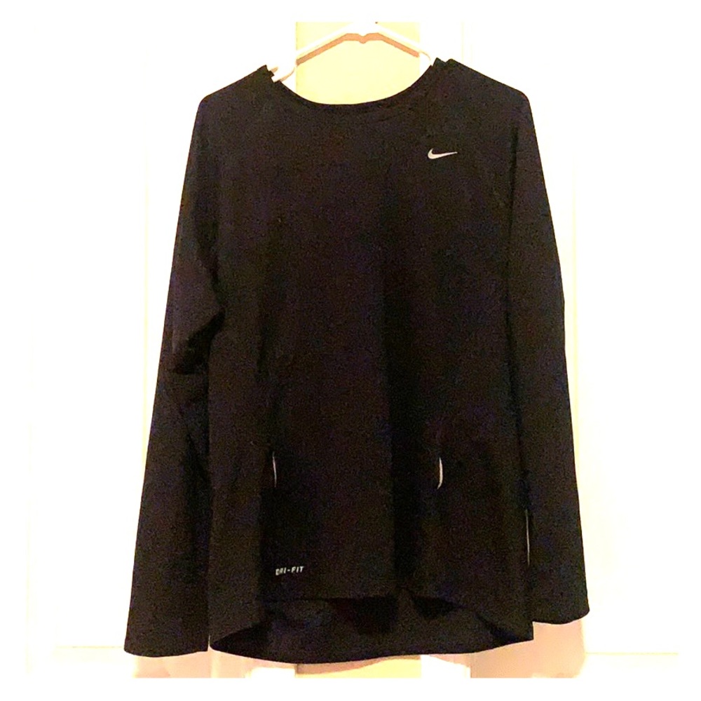 NIKE DRI-FIT LONG SLEEVE (Blue)